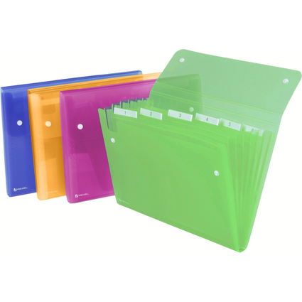 Rexel Trieur ICE, format A4, 6 compartiments, en PP