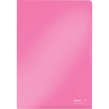 LEITZ Pochette Super Premium, A4, PVC, 0,15 mm, rouge