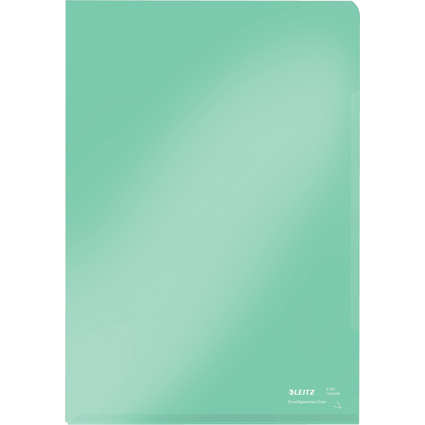 LEITZ Pochette Super Premium, A4, PVC, 0,15 mm, vert