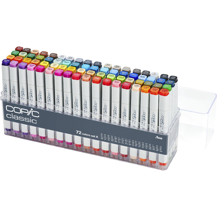 COPIC Marqueur classic, kit 1 de 72