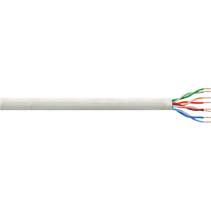 LogiLink Cble d'installation, Cat. 6, U/UTP, 100 m