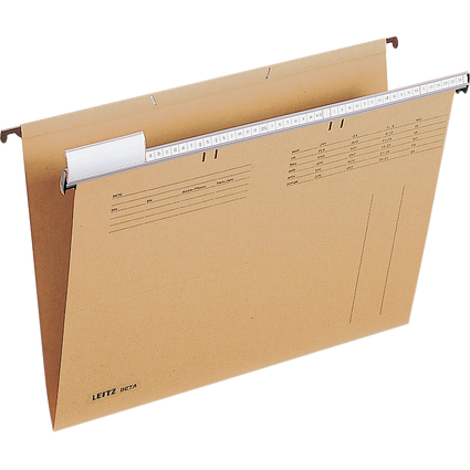 LEITZ dossiers suspendus BETA, A4, ouvert latralement,