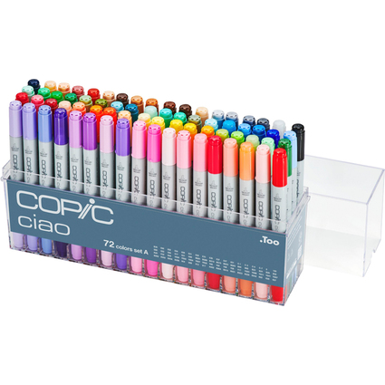 COPIC Hobbymarker ciao, kit de 72 de classe A