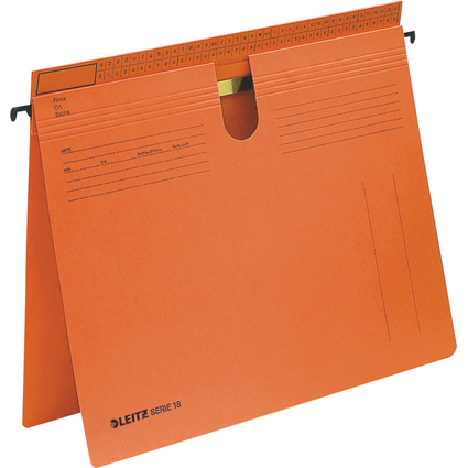 LEITZ dossiers suspendus SERIE 18, en carton manille 250g/m2