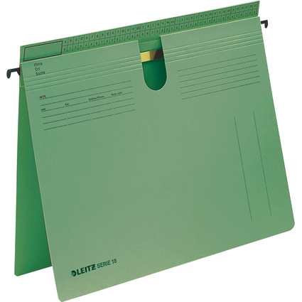 LEITZ dossiers suspendus SERIE 18, en carton manille 250g/m2