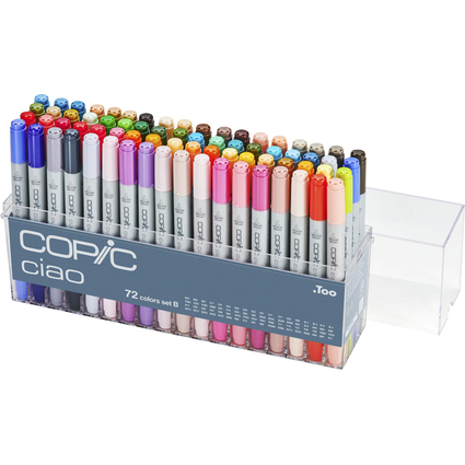 COPIC Hobbymarker ciao, set B de 72