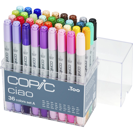 COPIC Hobbymarker ciao, set A de 36