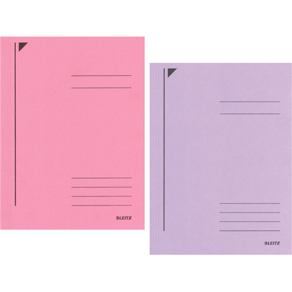 LEITZ chemise-trieur, format A4, carton robuste color 430