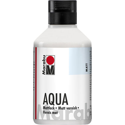 Marabu Vernis acrylique mat aqua-Mattlack, 250 ml