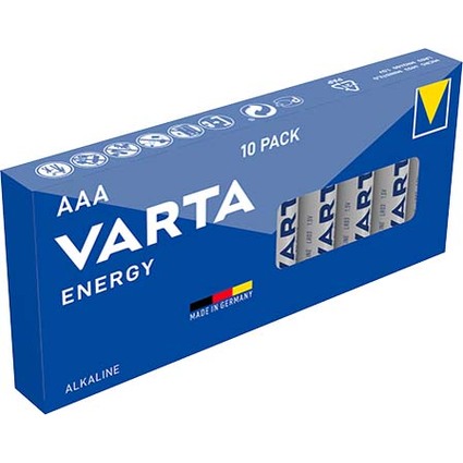 VARTA Pile alcaline "ENERGY", Micro (AAA/LR3)