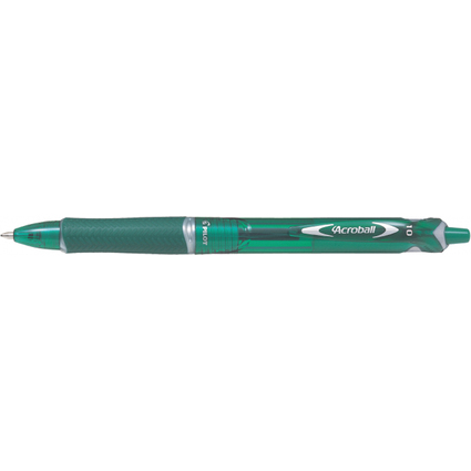 PILOT Stylo  bille ACROBALL BEGREEN 10, vert
