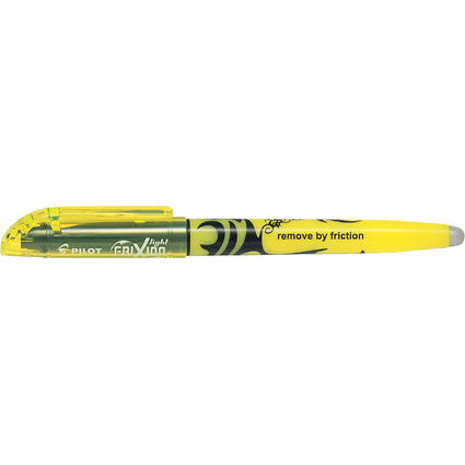 Pilot Surligneur FRIXION light, largeur trac: 3,8 mm, jaune