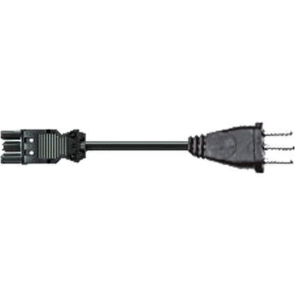 BACHMANN cble d'alimentation suisse GST 18/3, 3,0 m, noir