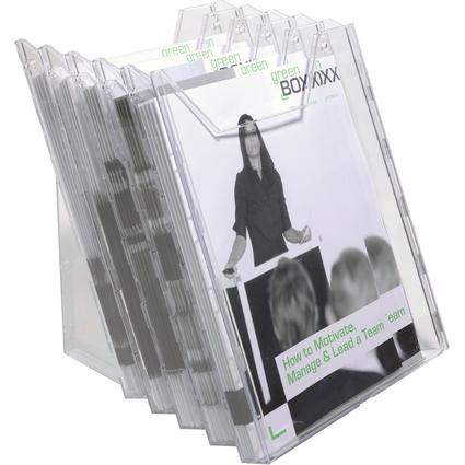 DURABLE Porte-brochures COMBIBOXX A4 set XL, transparent