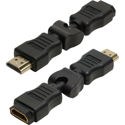 LogiLink Adaptateur HDMI femelle - HDMI mle, inclinable