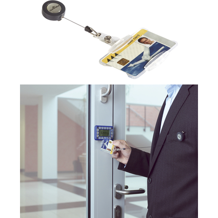 DURABLE Kit porte-badge, 85 x 54 mm