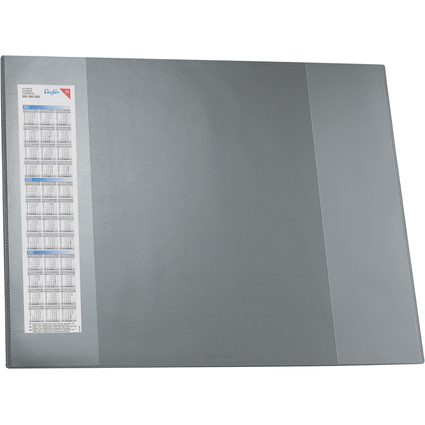 Lufer Sous-main DURELLA D2, 520 x 650 mm, gris