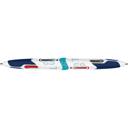 Maped Stylo  bille quatre couleurs Twin Tip, noir/blanc