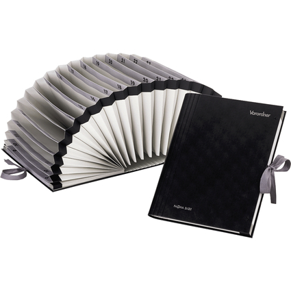 PAGNA Trieur, format A4, 31 compartiments, noir