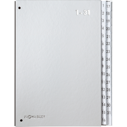 PAGNA Trieur Color, format A4, 1 - 31, 31 compartiments