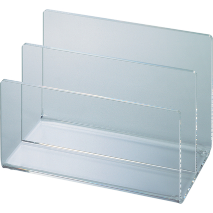 MAUL Trieur  courrier en acrylique avec 2 compartiments