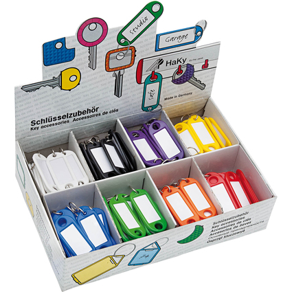 WEDO Porte-cls avec anneau, diamtre: 18 mm, prsentoir
