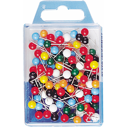 WEDO Epingles de signalisation, longueur: 16 mm, assorti