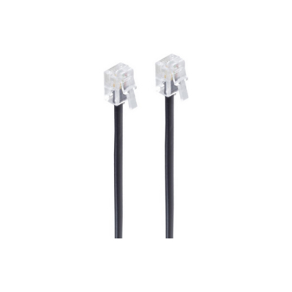 shiverpeaks BASIC-S Cble modulaire, RJ11-RJ11 mle, 3,0 m