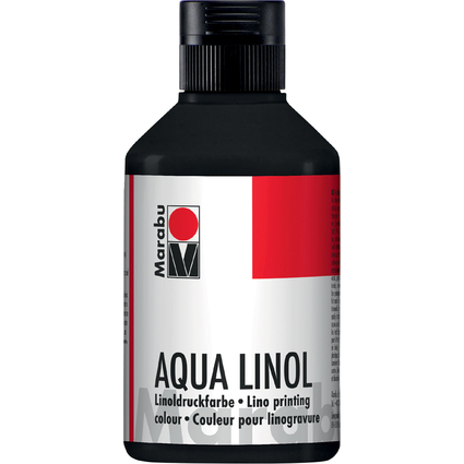 Marabu Couleur pour linogravure Aqua, blanc, 250 ml