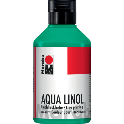 Marabu Couleur pour linogravure Aqua, vert-bleu, 250 ml