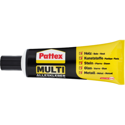 Pattex Colle universelle Multi, sans solvant, tube de 50 g