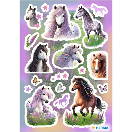 HERMA Sticker DECOR Monde du cheval, en papier