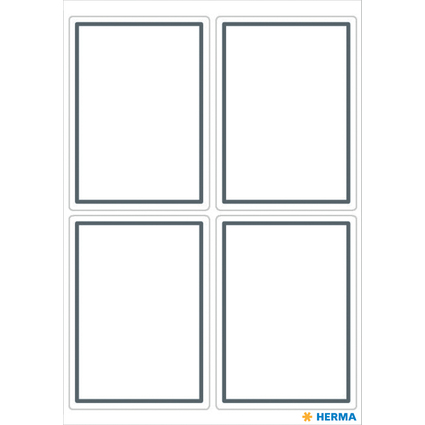 HERMA Etiquettes pour livres, 40 x 55 mm, conception marge