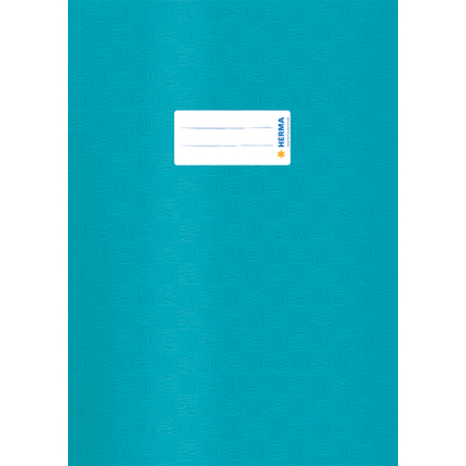 HERMA Protge-cahier, A4, en PP, turquoise opaque