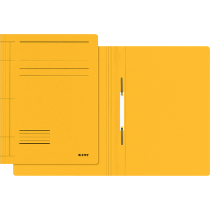 LEITZ chemises  lamelle Fresh, format A4, carton, jaune, en