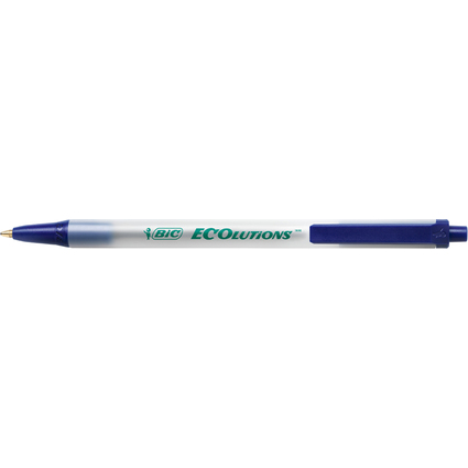 BIC Stylo  bille rtractable ECOlutions Clic Stic, bleu