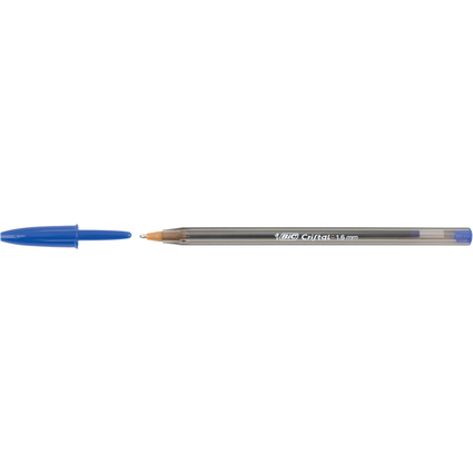 BIC Stylo  bille Cristal Large, bleu