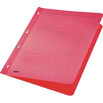 LEITZ chemise  oeillet, carton manila, format A4, rouge