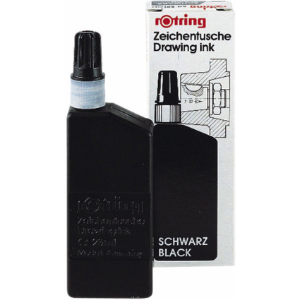 rotring Encre de chine pour rotring Isograph, noir