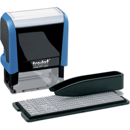 trodat Textstempelautomat Typo Printy Set 4911, 3 Zeilen