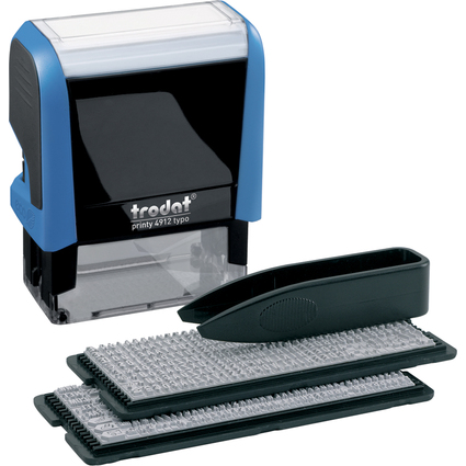 trodat Kit tampon  encrage automatique Typo Printy 4912