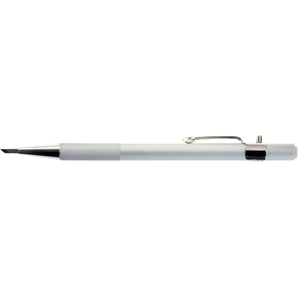 transotype Cutter avec bouton poussoir, aluminium
