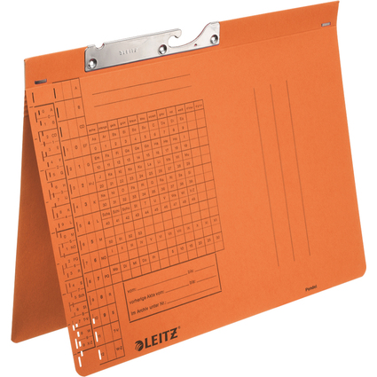 LEITZ dossiers suspendus, A4, reliure administrative, orange
