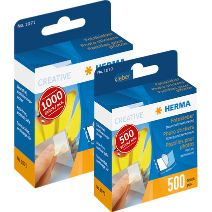 HERMA Pastilles pour photos dans un carton distributeur,