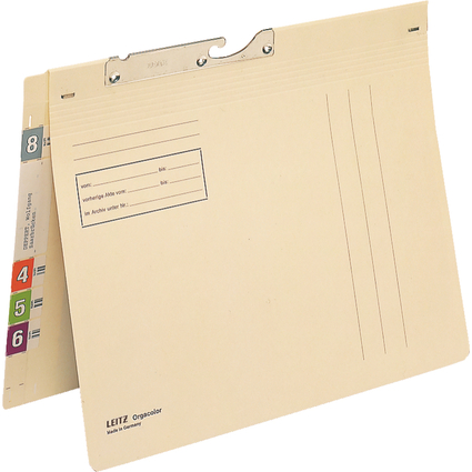 LEITZ dossier suspendu Orgacolor, A4, reliure administrative