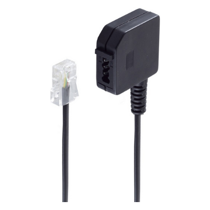 shiverpeaks BASIC-S Telefon-Adapterkabel, RJ45 Stecker -