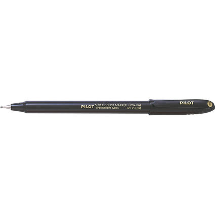 PILOT Marqueur permanent ultrafin, noir