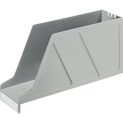 LEITZ Porte-revues Standard, pour sous-dossiers, gris,