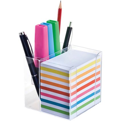 WEDO Bloc avec botier et multipot intgr, transparent