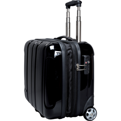 JSA Valise  roulettes pour Business Trolley Overnight, noir